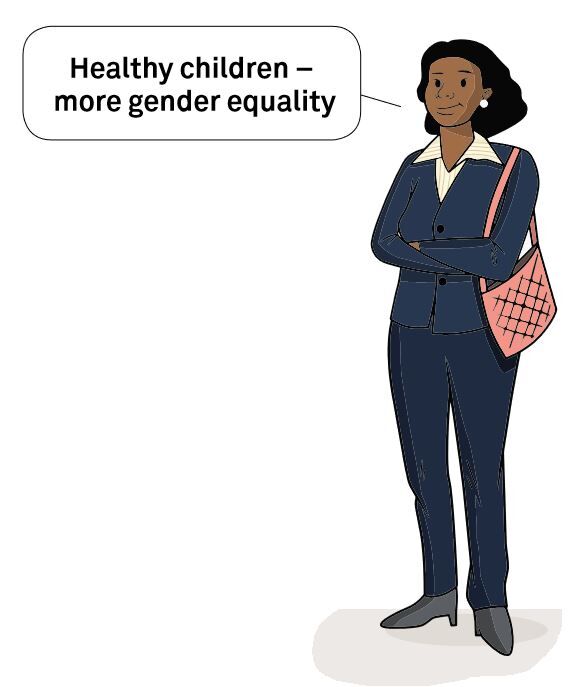 Healthy children - more gender equality